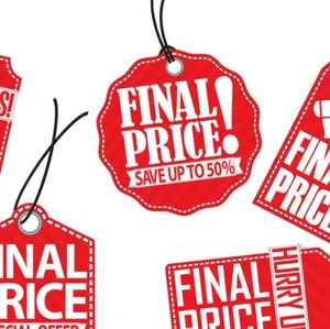 FINAL PRICES!!!! SELL ENDS ON FEB 14TH!!!❤❤❤